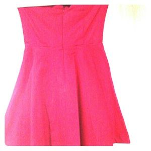 Strapless semi formal